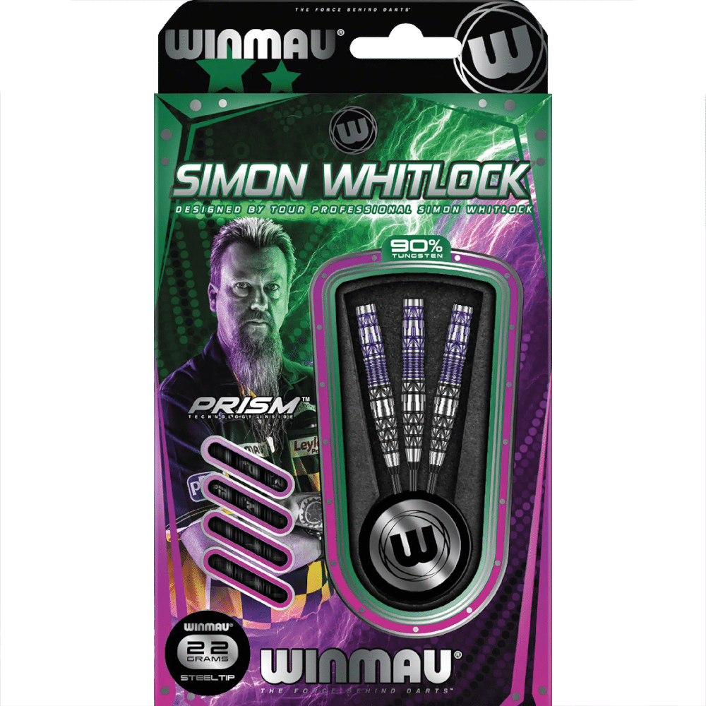Winmau Simon Whitlock "Wizard" SE Steel Tip Darts 90%