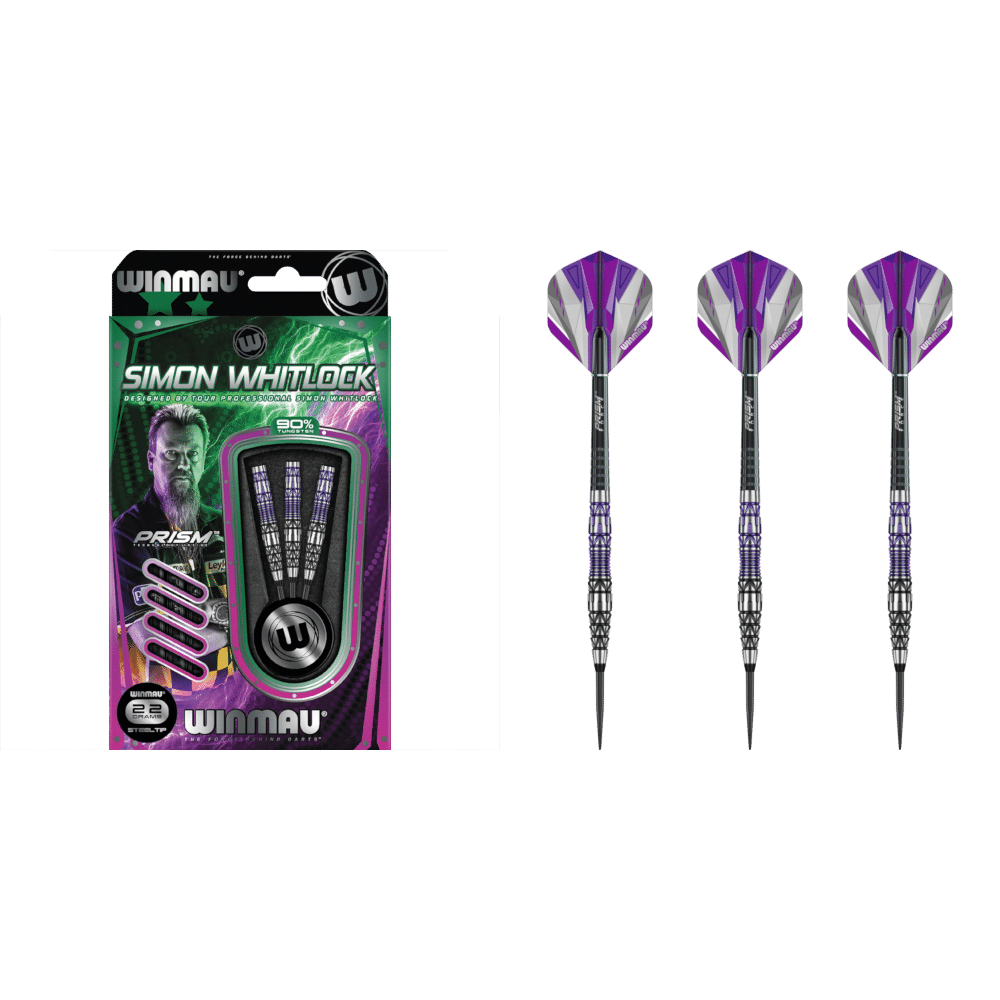 Winmau Simon Whitlock "Wizard" SE Steel Tip Darts 90%