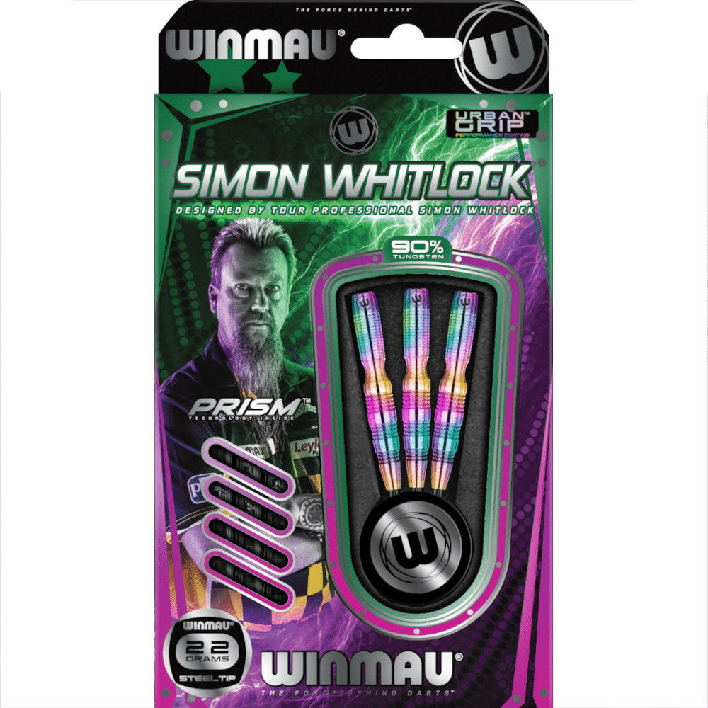 Winmau Simon Whitlock "Wizard" Steel Tip Darts 90%