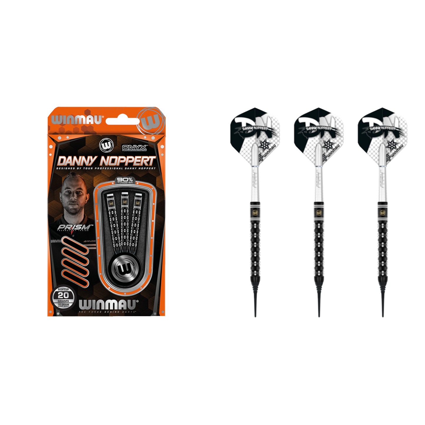 Winmau Danny Noppert Soft Tip Dart 90%