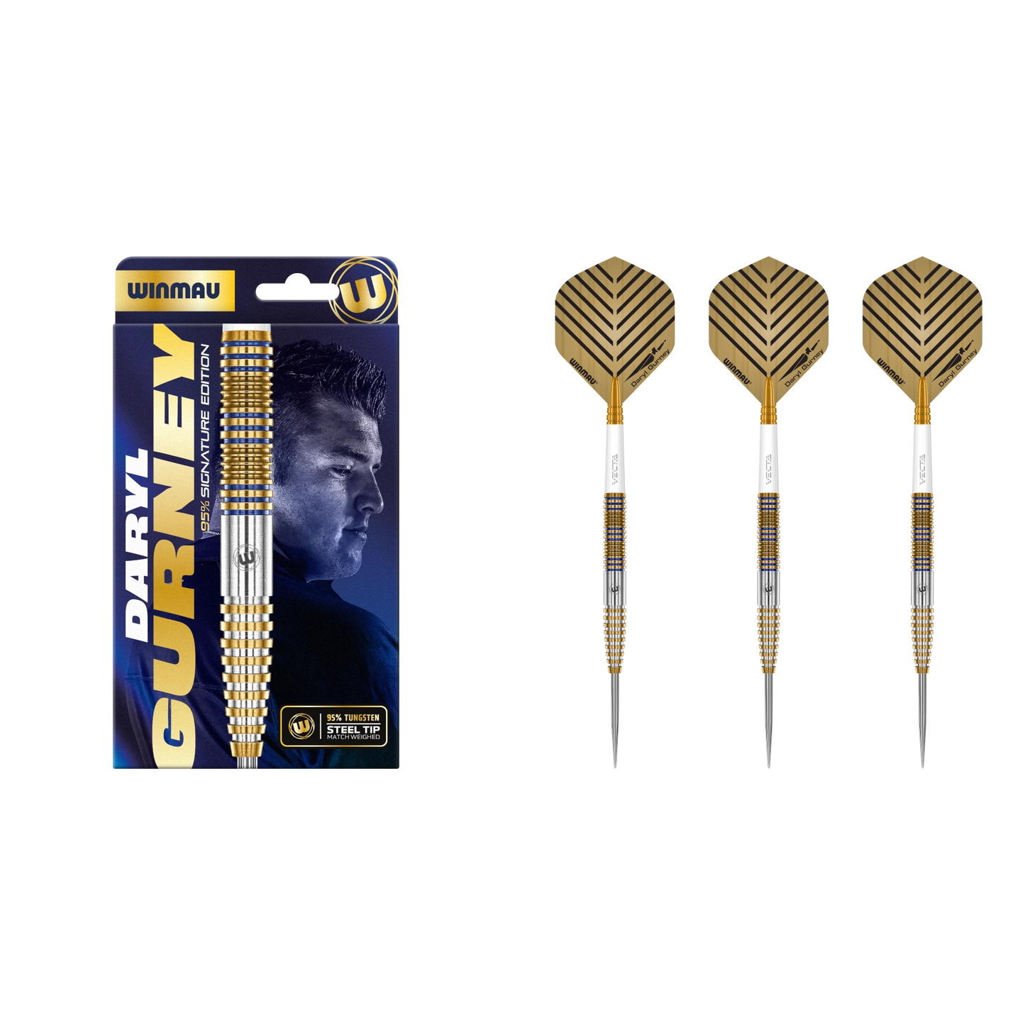Winmau Daryl Gurney Signature Edition Steeldart 95%