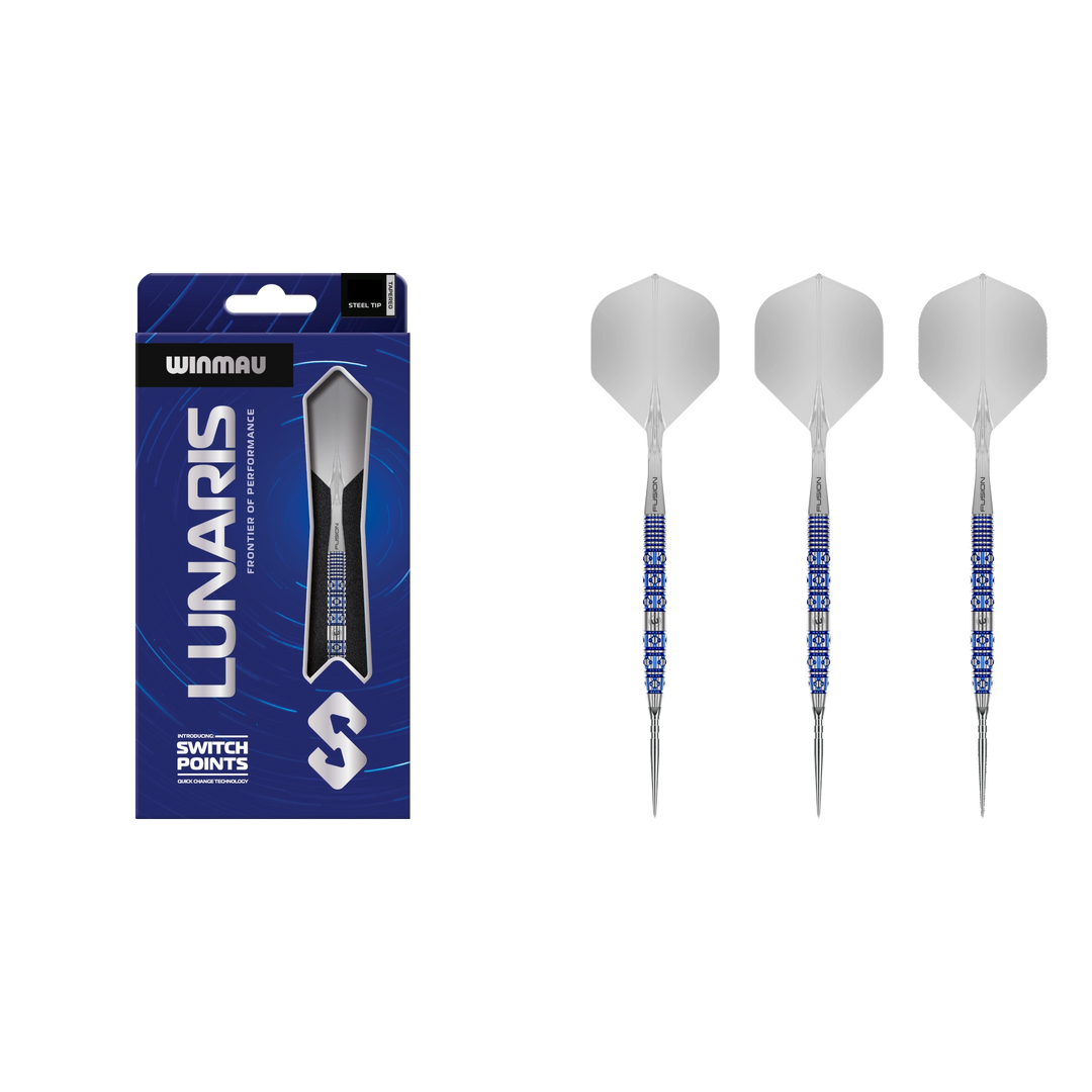 Winmau Lunaris Switch Point Steel Tip Darts 90%