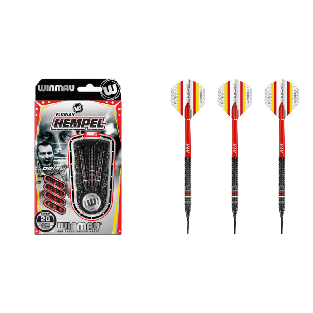 Winmau Florian Hempel Pro Series Soft Tip Darts 85%