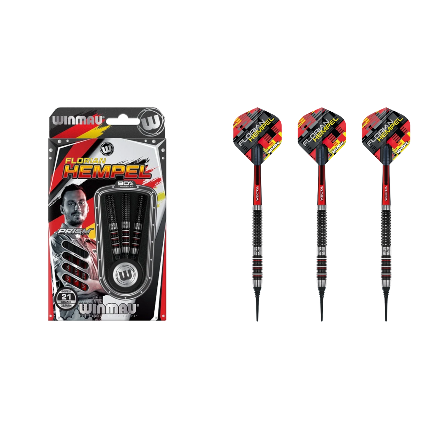 Winmau Florian Hempel Soft Tip Darts 90%