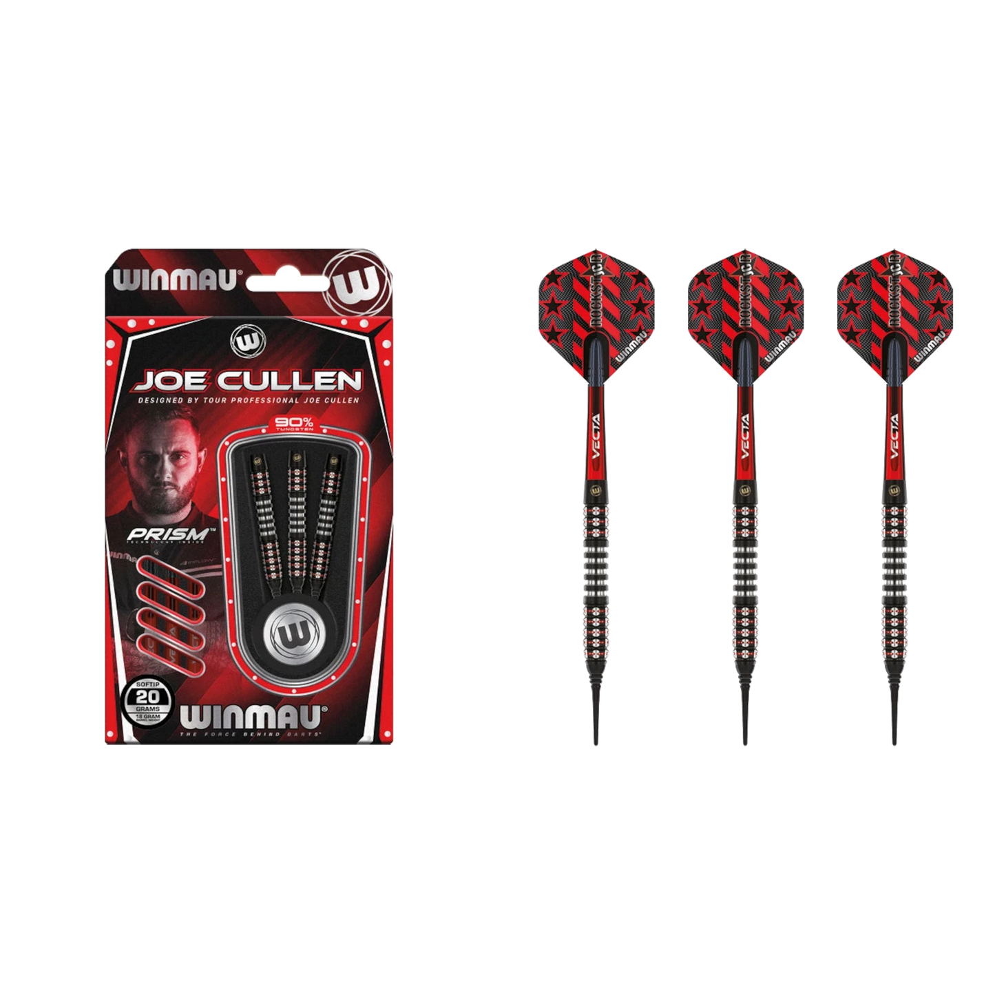 Winmau Joe Cullen Ignition Soft Tip Darts 90%