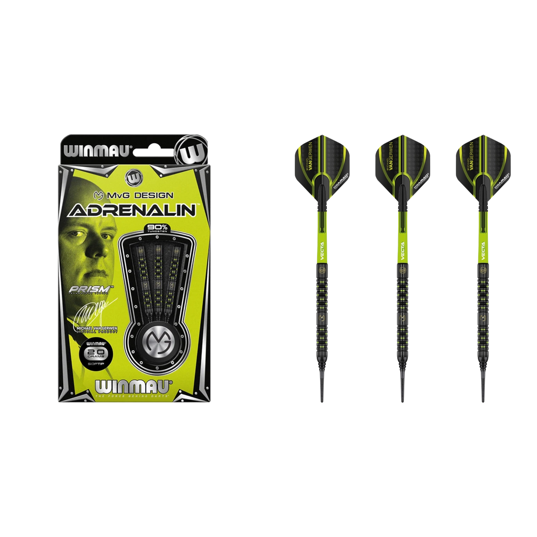 Winmau Michael van Gerwen "MvG" Adrenalin Softdart 90%