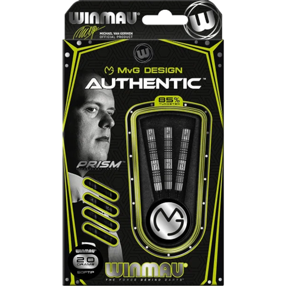 Winmau Michael van Gerwen "MvG" Authentic Softdart 85%