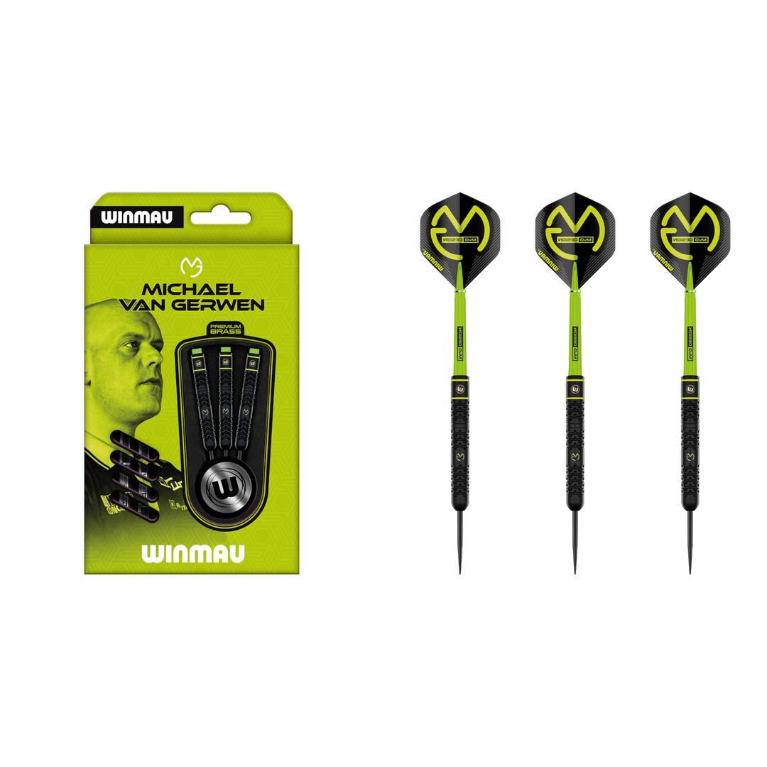 Winmau Michael van Gerwen Brass Steeldart