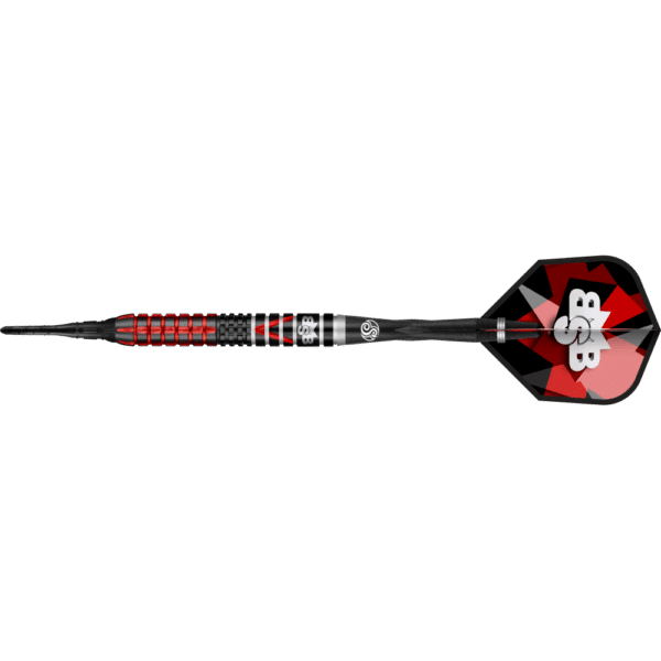 Shot Michael Smith Defiant Softdart 90% - Seitenansicht