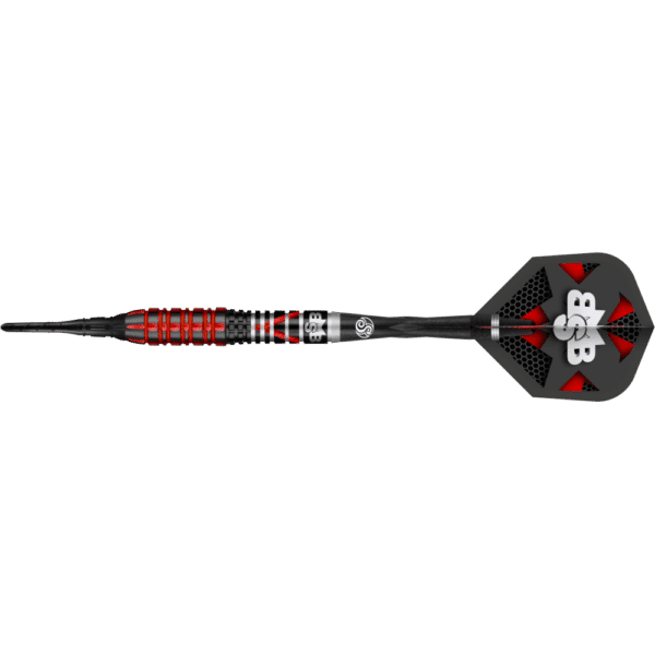 Shot Michael Smith Tenacious Softdart 90% - Seitenansicht