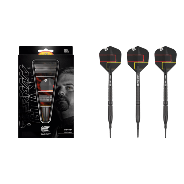 Target Gabriel Clemens G1 Black Softdart 90% - What's in the Box