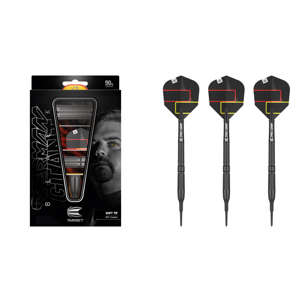 Target Gabriel Clemens G1 Black Softdart 90% - What's in the Box