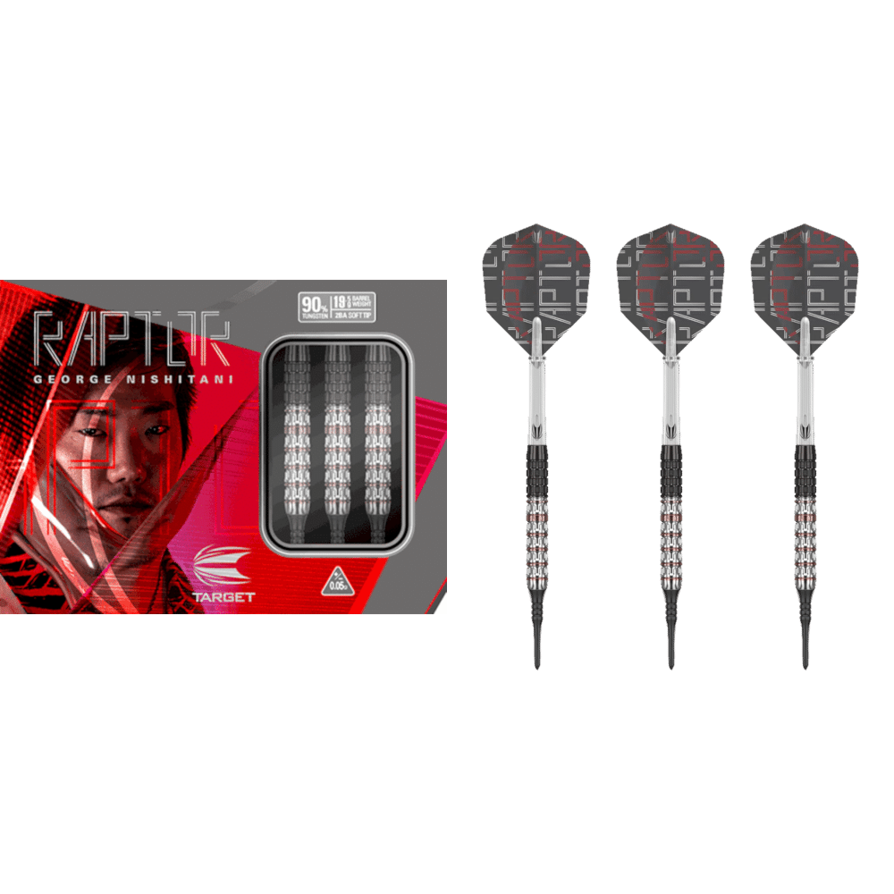 Target Japan George Nishitani G1 Softdart 90% - What's in the Box