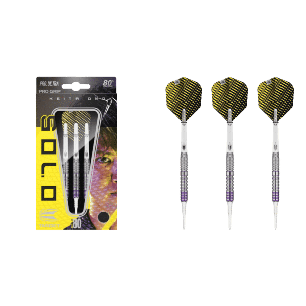 Target Japan Keita Ono Solo G4 Softdart 80% - What's in the Box