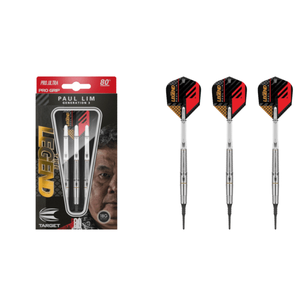 Target Japan Paul Lim G3 Softdart 80% - What's in the Box