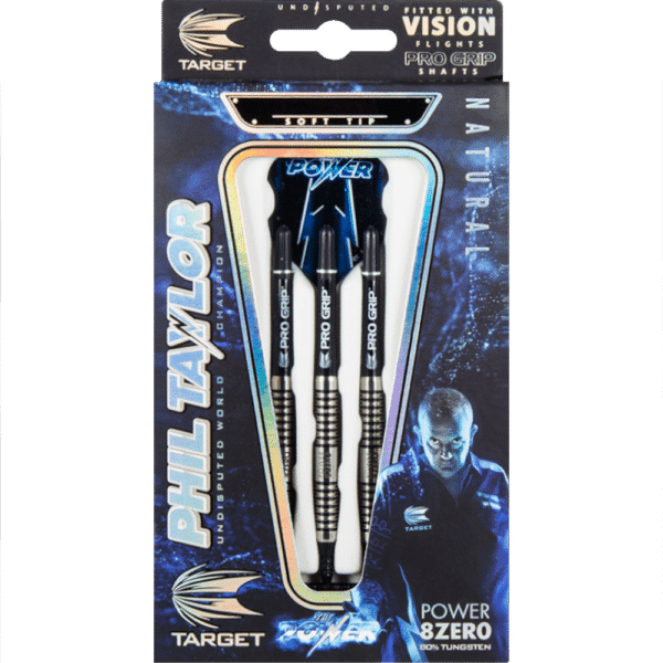 Target Phil Taylor 8Zero Softdart 80% - Package