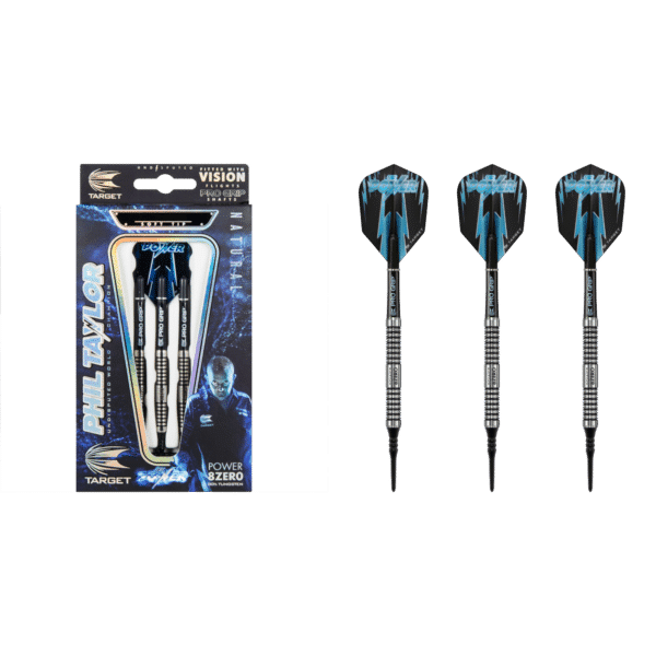 Target Phil Taylor 8Zero Softdart 80% - What's in the Box