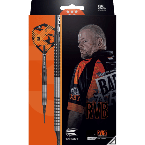 Target Raymond Van Barneveld G3 Softdart 95% - Package