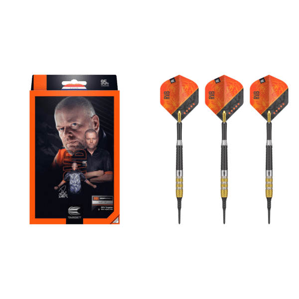 Target Raymond Van Barneveld G4 Softdart 95% - What's in the Box