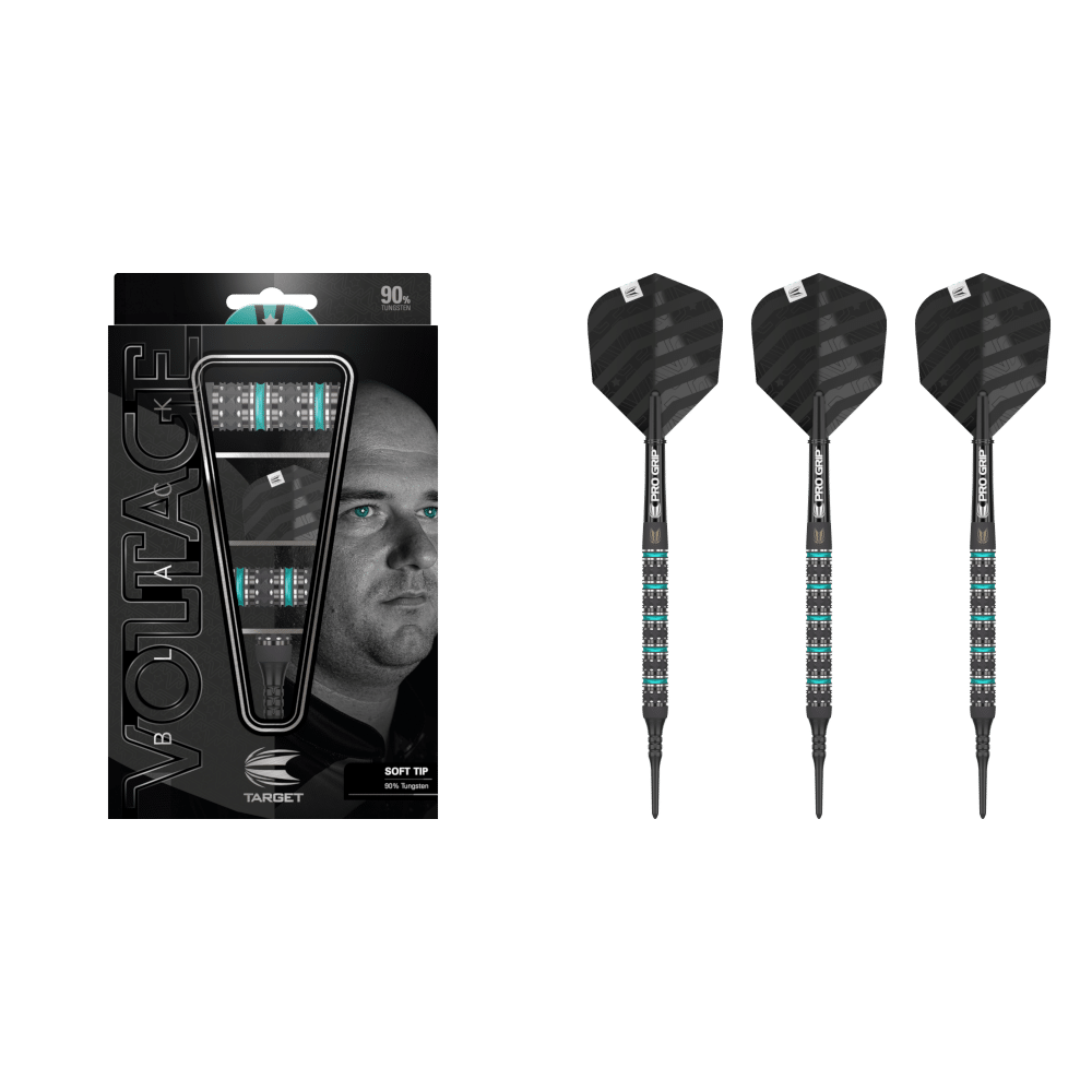 Target Rob Cross Black Edition Softdart 90% - What's in the Box