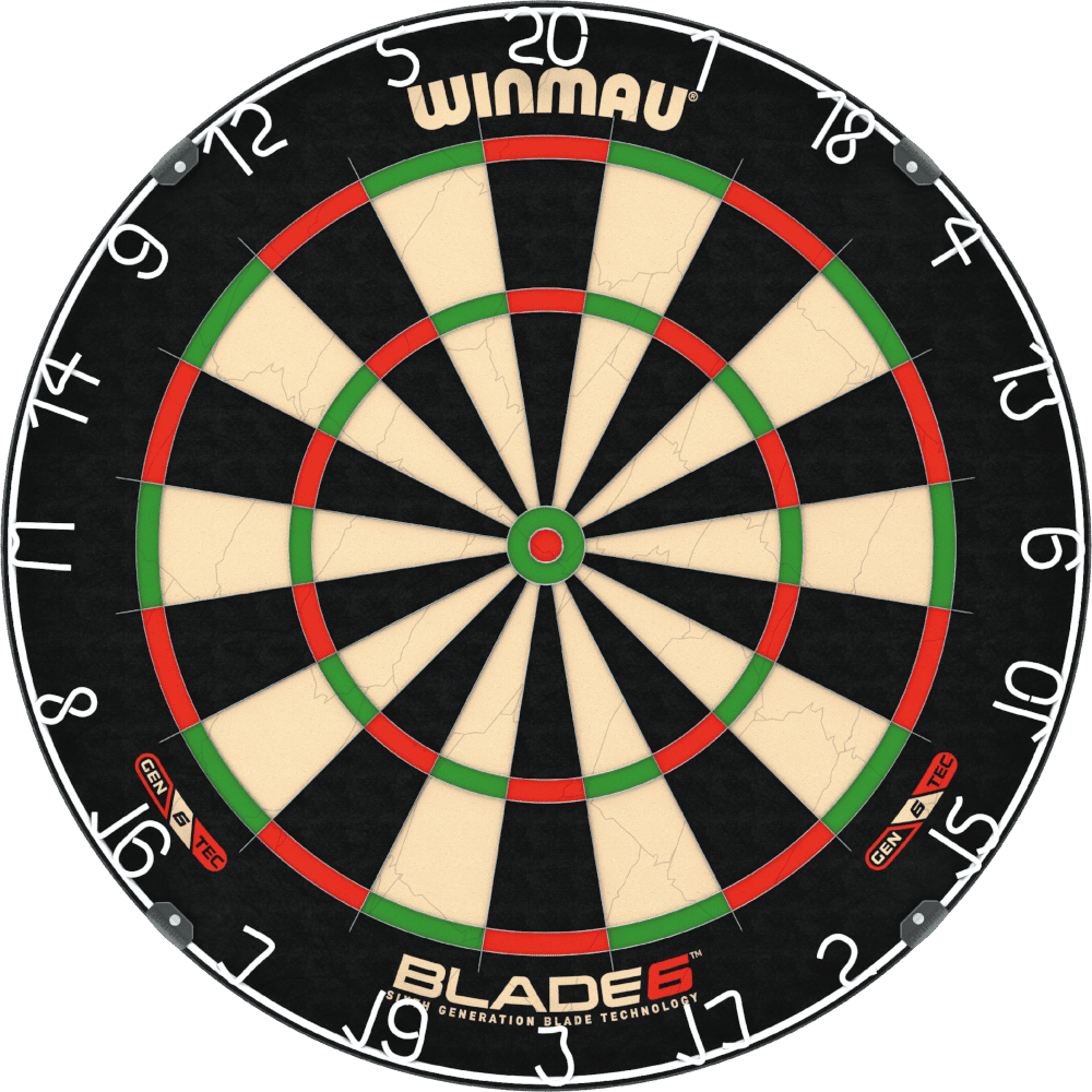 Winmau Blade 6 Dartboard - Front