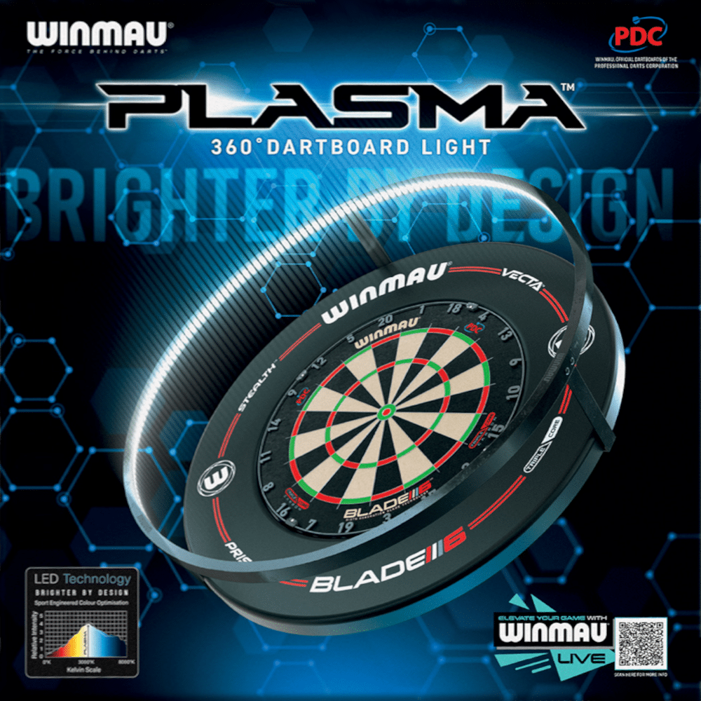 Winmau Plasma Dartboardlight - Board Beleuchtung - Ringlicht - Packung