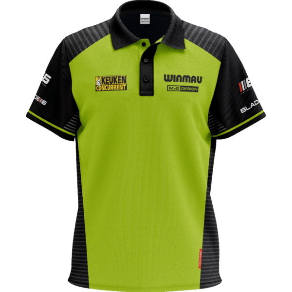 Winmau Pro Line Michael Van Gerwen MVG Dart Shirt - Front