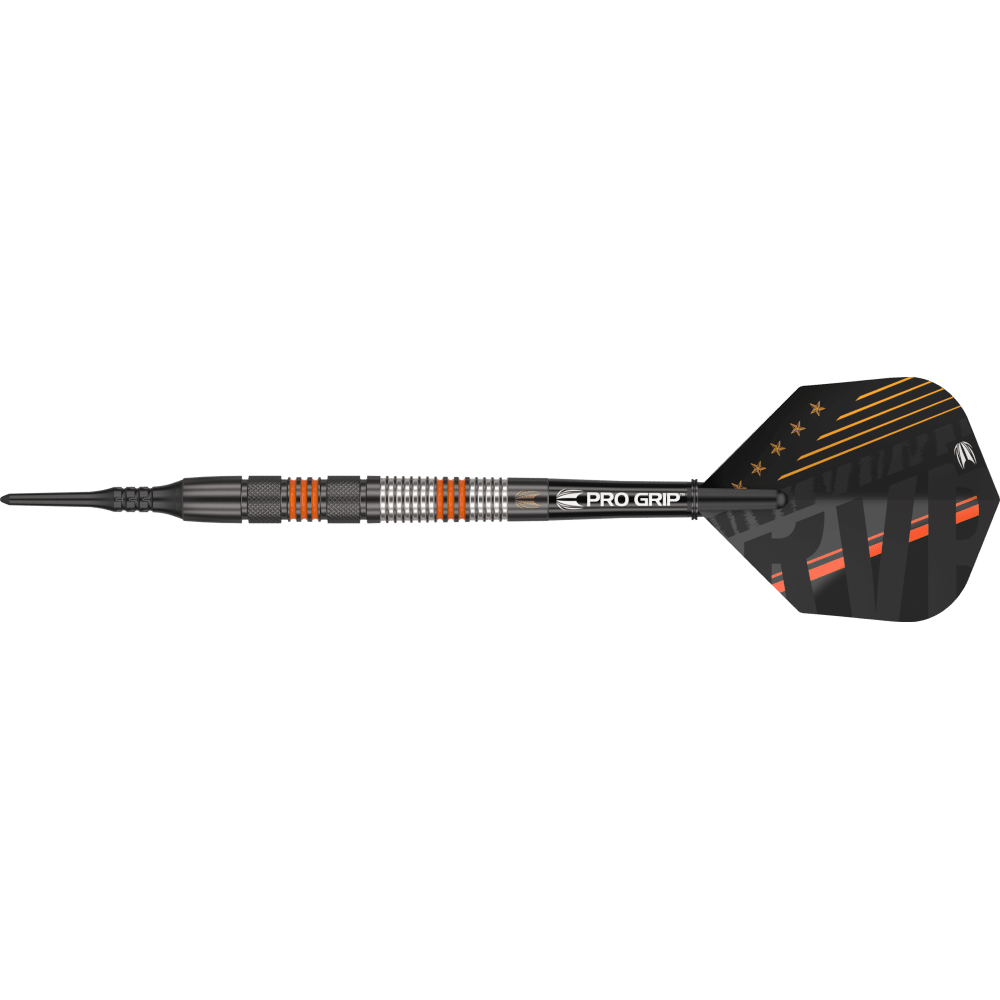 Target Raymond Van Barneveld Black Softdart 80% - Seitenansicht