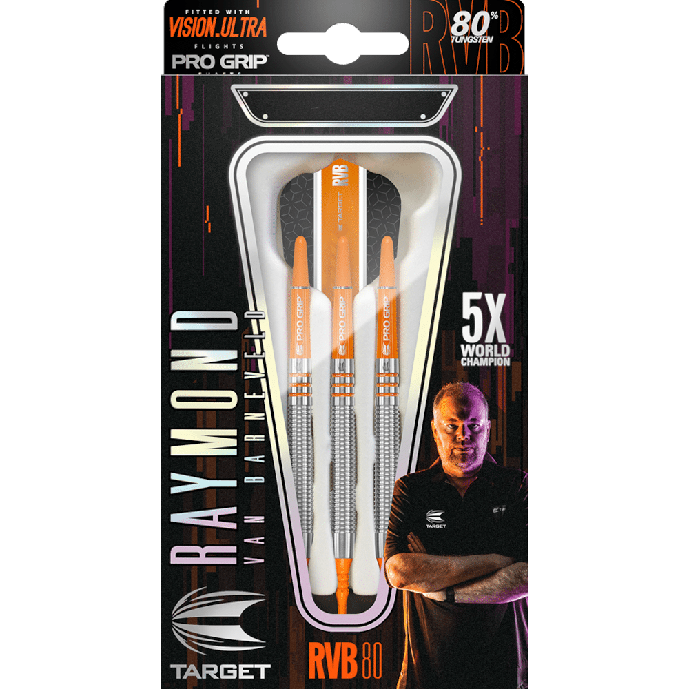 Target Raymond Van Barneveld Softdart 80% - Package