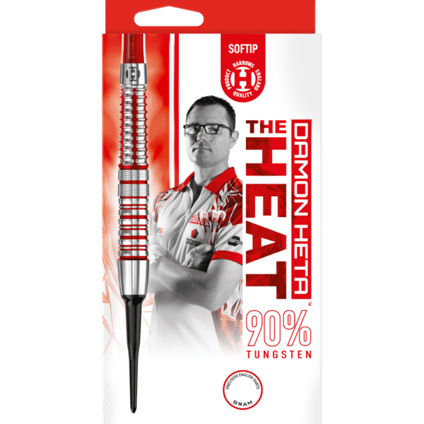 Harrows Damon Heta Series 2 Softdart 90% - Package