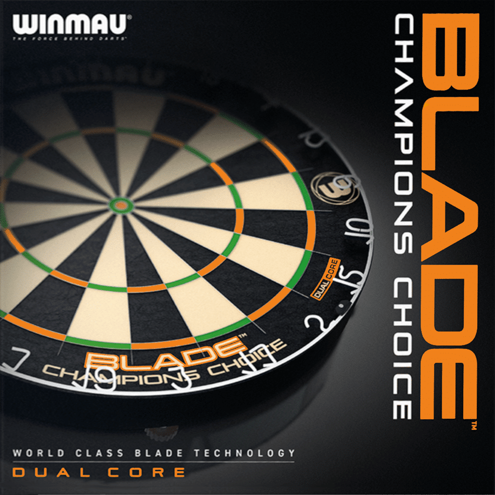 Winmau Champions Choice Dual Core Dartboard - Package