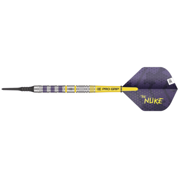 Target Luke Littler Loadout Softdart 90% - Seitenansicht