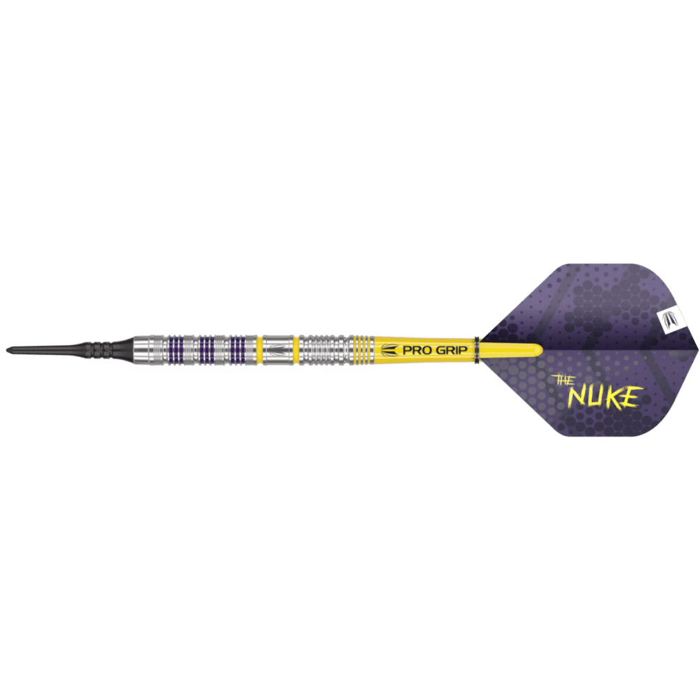 Target Luke Littler Loadout Softdart 90% - Seitenansicht