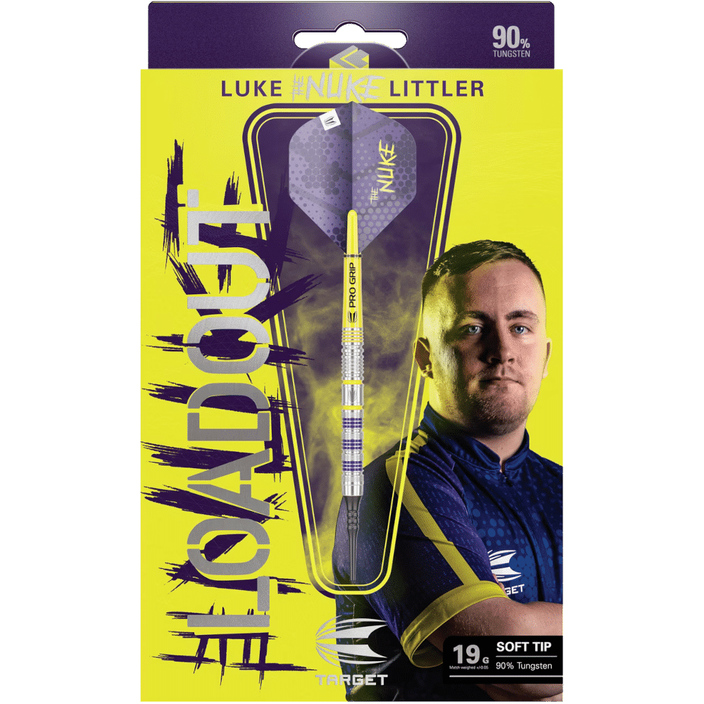 Target Luke Littler Loadout Softdart 90% - Package