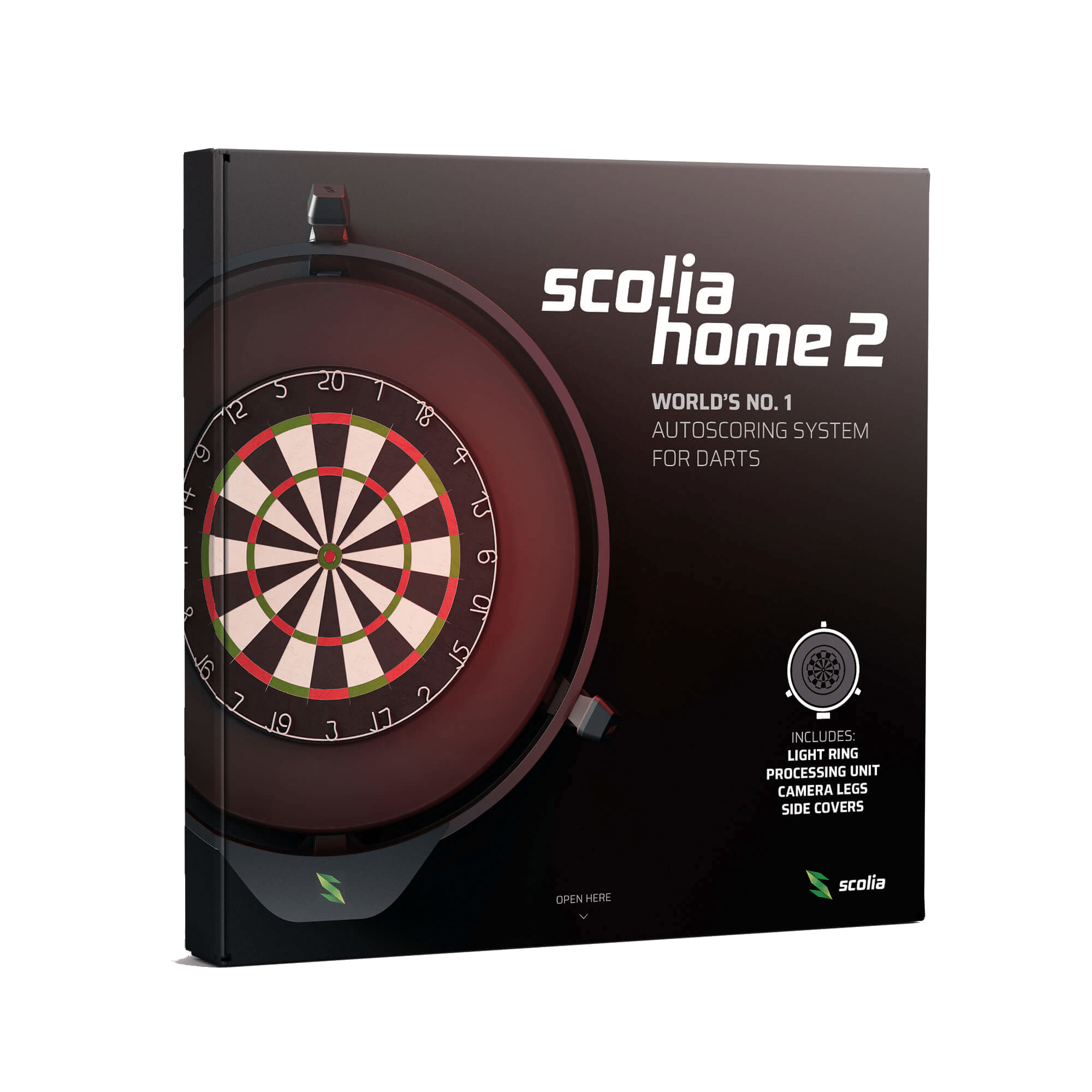 Scolia Home 2 Autoscoring System (inklusive Beleuchtung) - Package