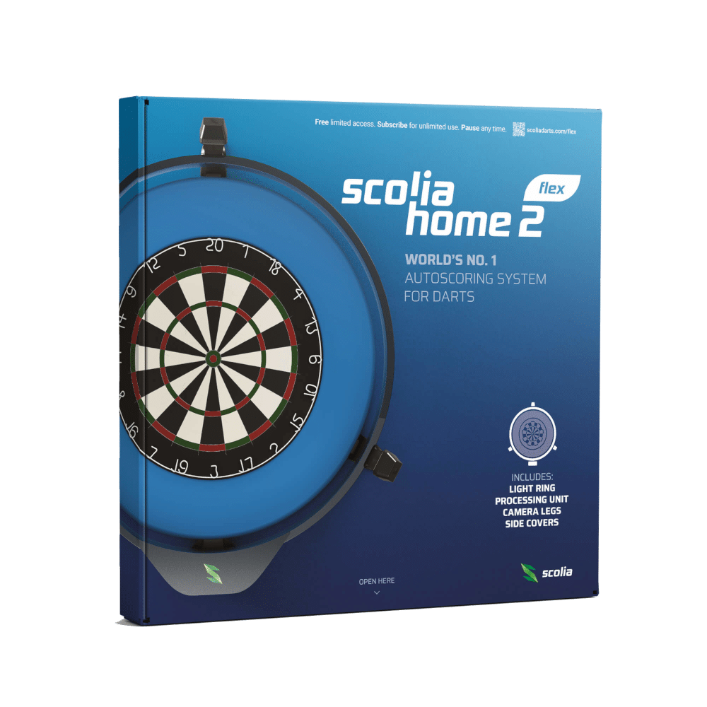 Scolia Home 2 Flex Autoscoring System (inklusive Beleuchtung) (Abo-Modell) - Package