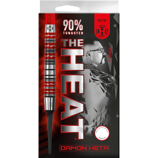 Harrows Damon Heta Series 3 Softdart 90% -Package