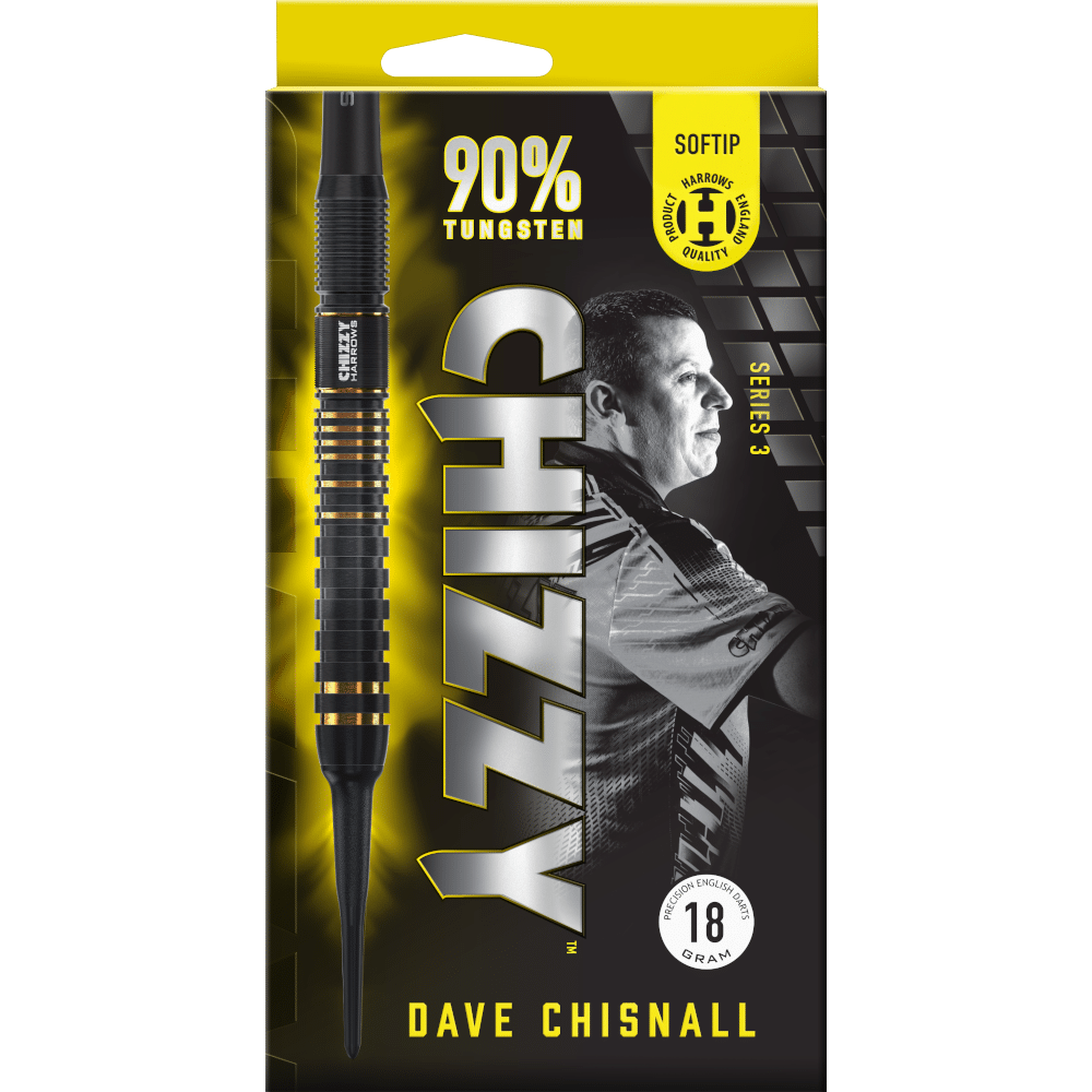 Harrows Dave Chisnall Series 3 Softdart 90% - Package