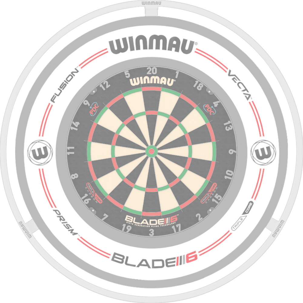 Winmau Plasma Ice Dartboardlight - Front