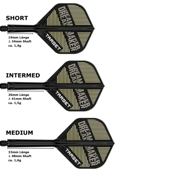 Target K-Flex Flight Schaft System - Dimitri van den Bergh - The Dreammaker - jetzt kaufen - online bestellen
