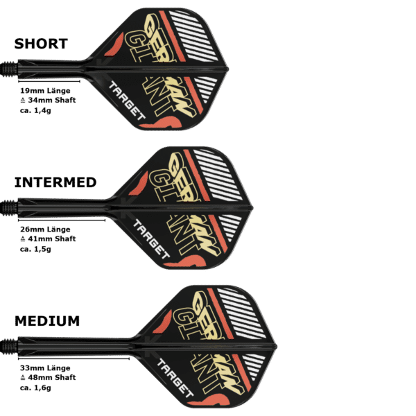 Target K-Flex Flight Schaft System - Gabriel Clemens - German Giants - jetzt kaufen - online bestellen