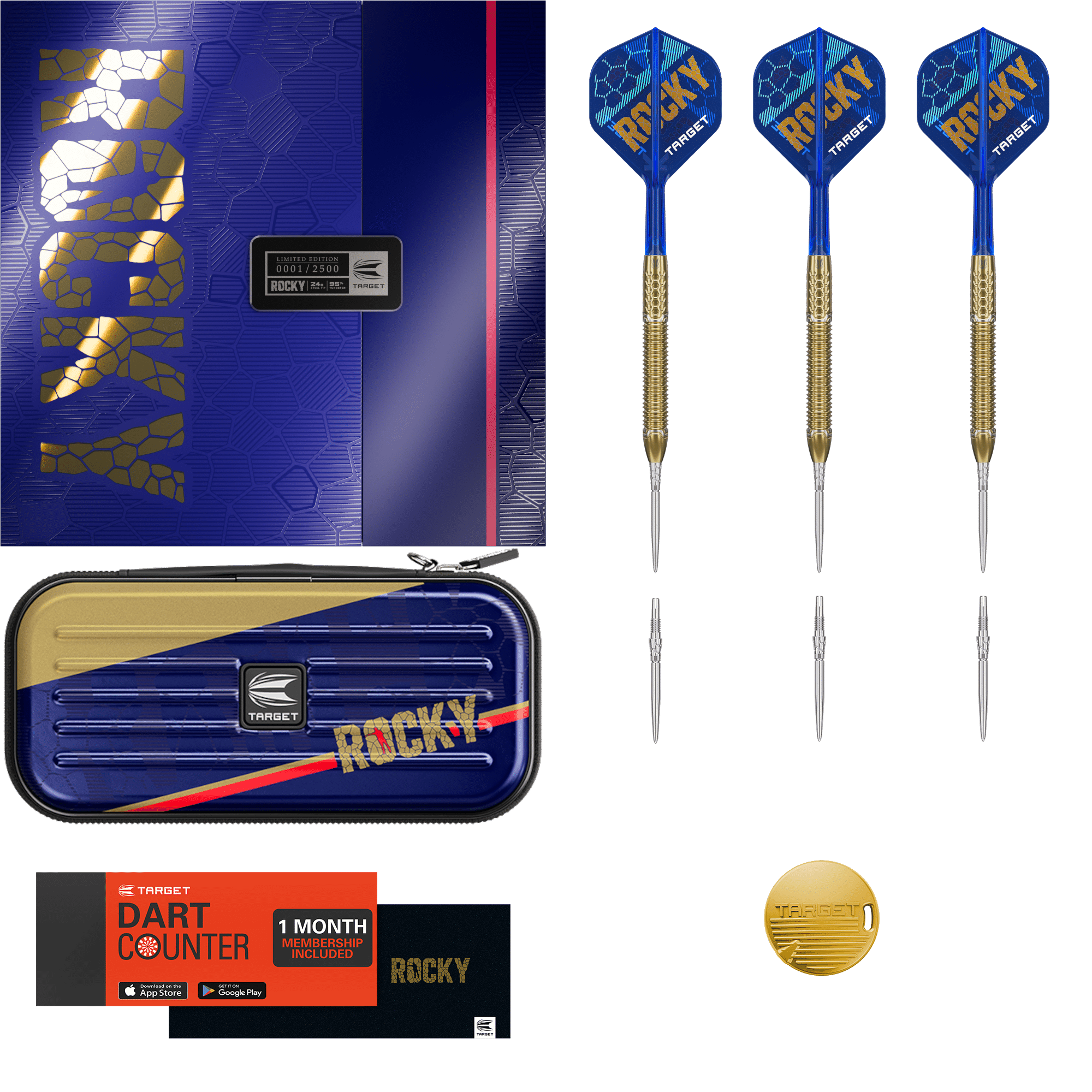 Target Josh rock Rocky Limited Edition Dart - kaufen