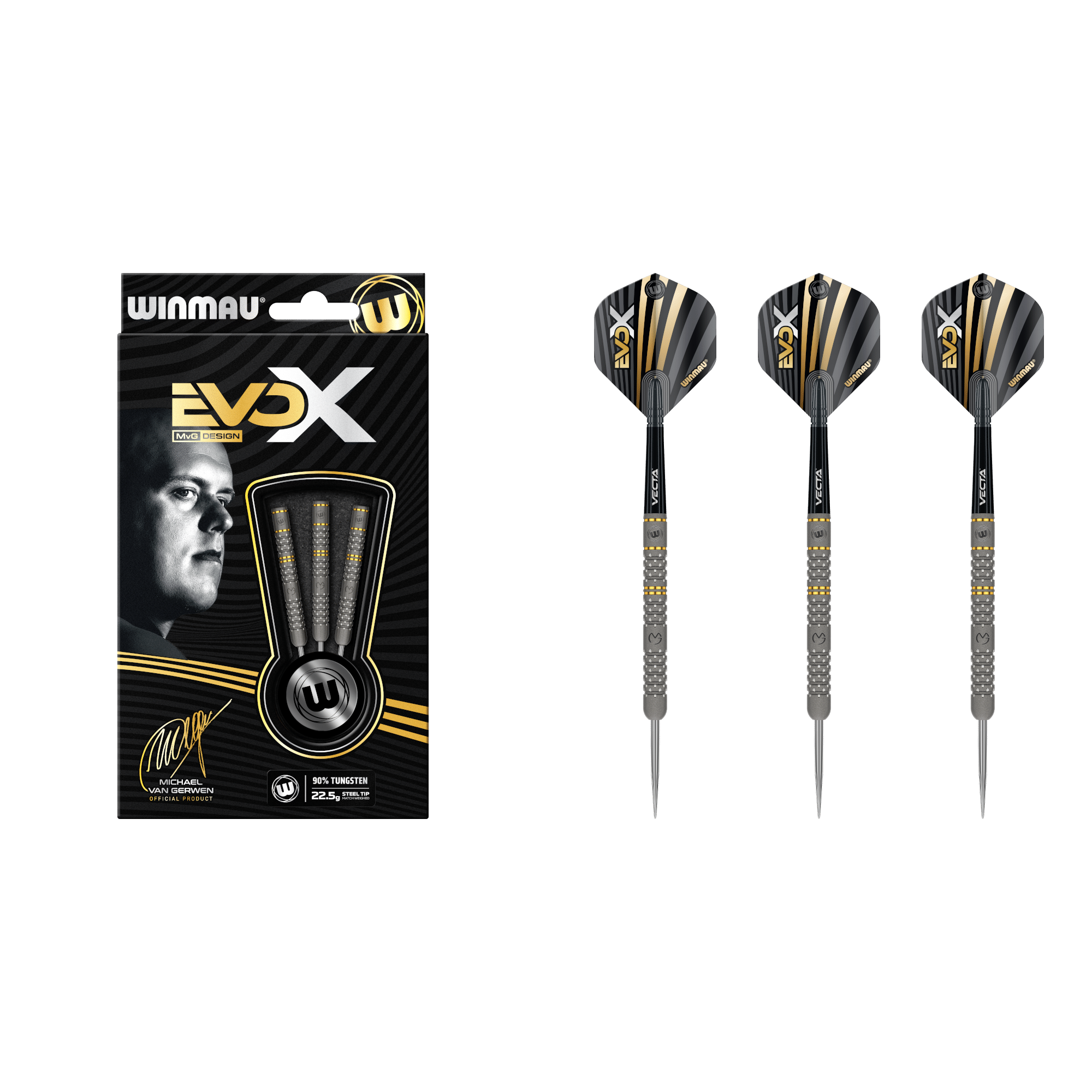 Winmau Michael van Gerwen EvoX Steeldart WITB - kaufen