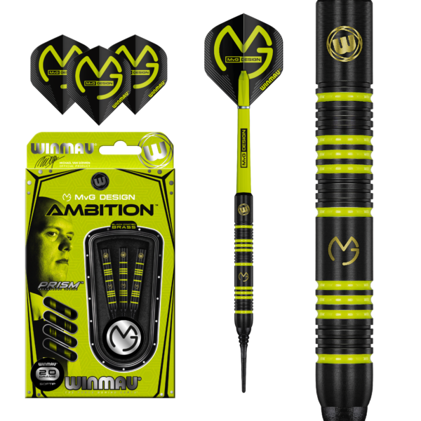 Winmau Michael van Gerwen Ambition - Steel - MVG - WITB